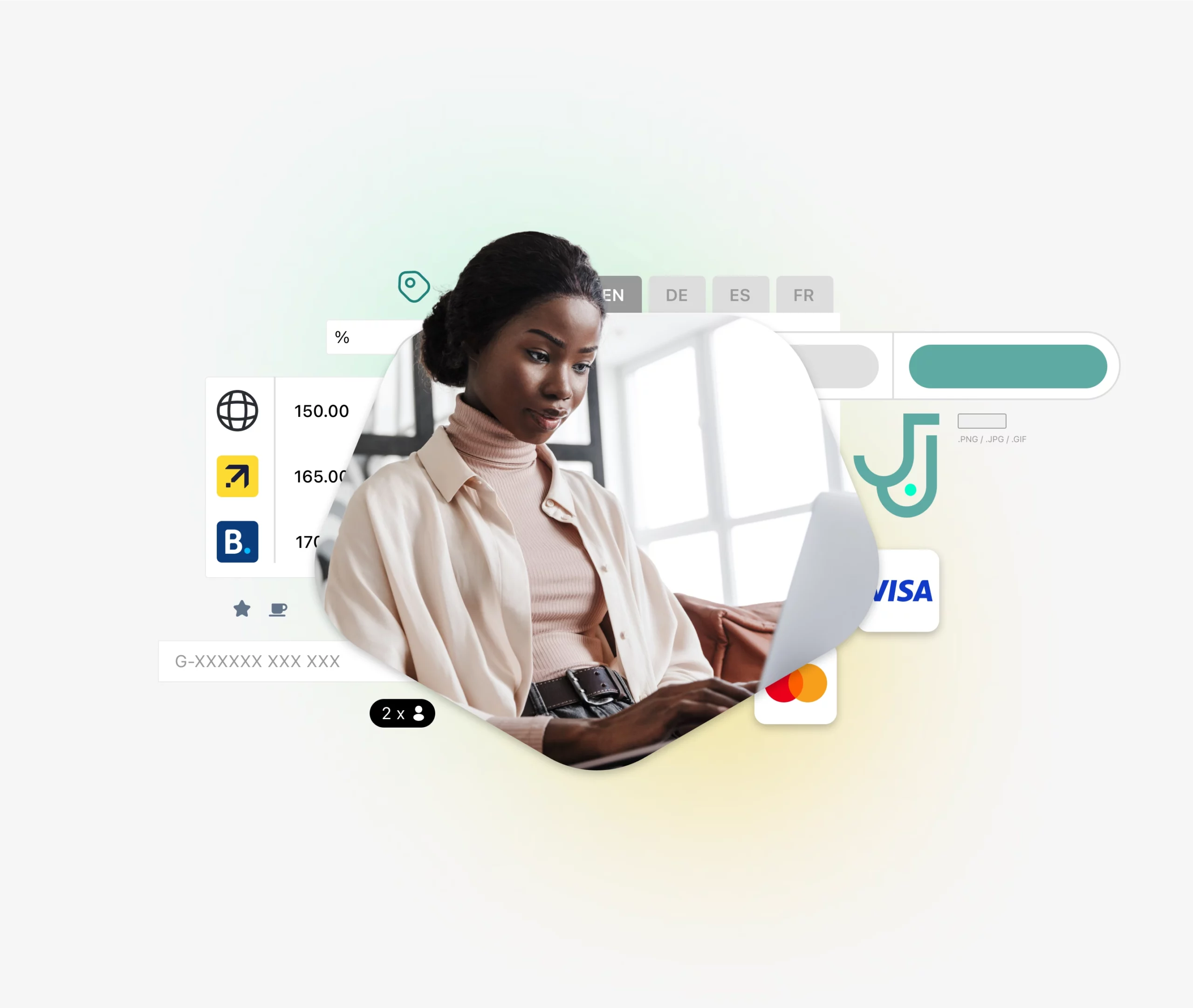 Booking engine interface for direct hotel reservations